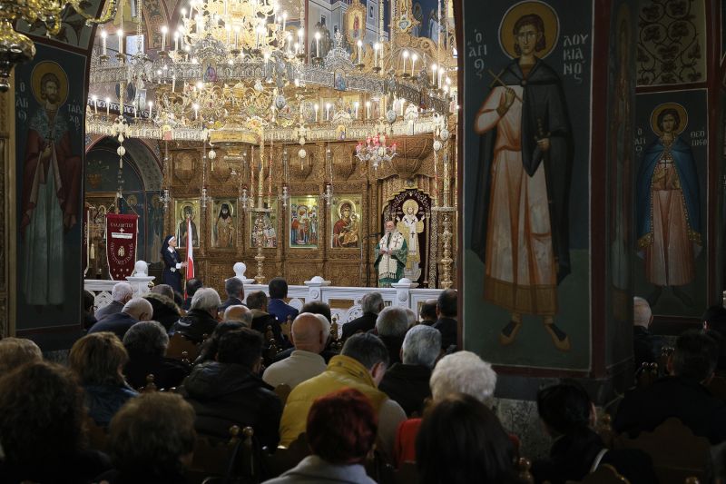 Κυριακή της Σταυροπροσκυνήσεως στη Δράμα